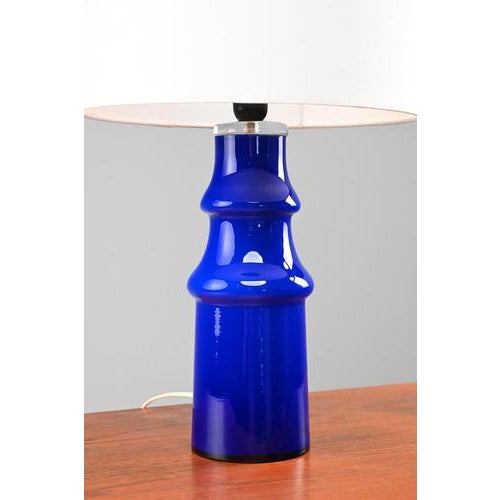 Blue Table Lamp from Johansfors For Sale - Image 8 of 10