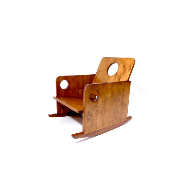 Vintage Swedish Rocking Chair, 1960s For Sale - Image 14 of 18
