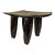 African Senufo Wood Low Stool I . Coast 16" W For Sale - Image 10 of 11