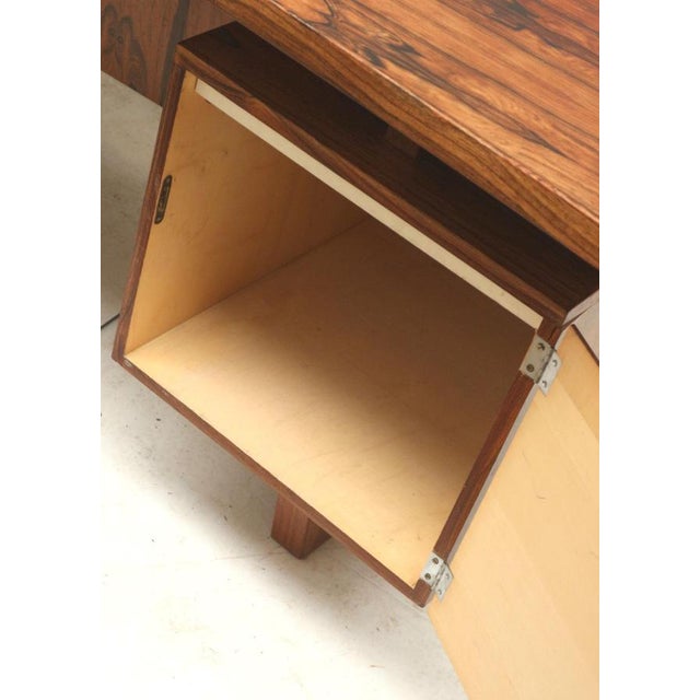 Large Rosewood Boomerang Desk, 1960s For Sale - Image 5 of 10