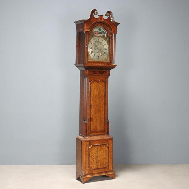 Pendulum Clock in Oak For Sale - Image 14 of 14