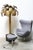 Black Large Vintage Palm Floor Lamp by Christian Techoueyres for Maison Jansen, 1970 For Sale - Image 8 of 17