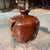Mid Century Burl Wood Vase With Original Glass Insert For Sale - Image 4 of 6