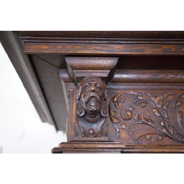 2000 - 2009 19th Century Neo-Renaissance Carved Sideboard For Sale - Image 5 of 8