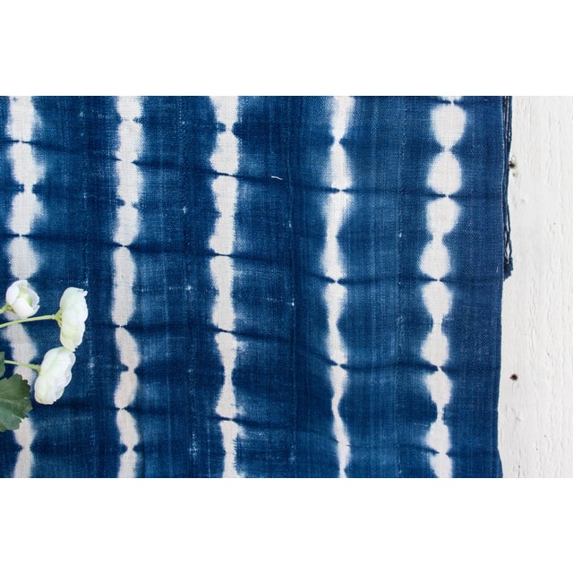 1950s Adire African Mud Cloth For Sale - Image 5 of 7