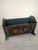 Vintage Hand-Painted Wooden Cradle, 1940s For Sale - Image 6 of 14