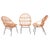 Mid-Century Modern Armchairs in Rattan by Alan Fuchs, 1940s, Set of 3 For Sale - Image 14 of 14