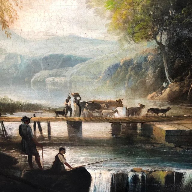 M. Locatelli, Italian Landscape, 2011, Oil on Canvas For Sale - Image 12 of 18