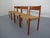 Poul Volther Teak & Papercord Dining Chairs by Poul M. Volther for Frem Røjle, Denmark, 1960s, Set of 4 For Sale - Image 4 of 18