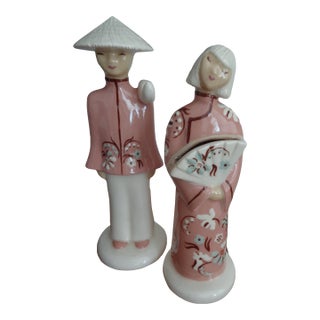 Pair of 1940s Hedi Schoop Figurines For Sale