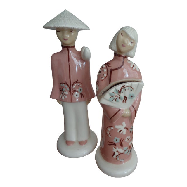 Pair of 1940s Hedi Schoop Figurines For Sale