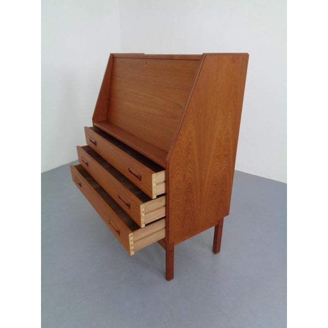 Danish Teak Secretaire from Dyrlund, 1960s For Sale - Image 13 of 18