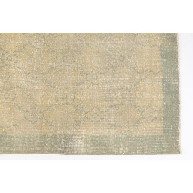 Vintage Faded Distressed Rug For Sale - Image 4 of 11