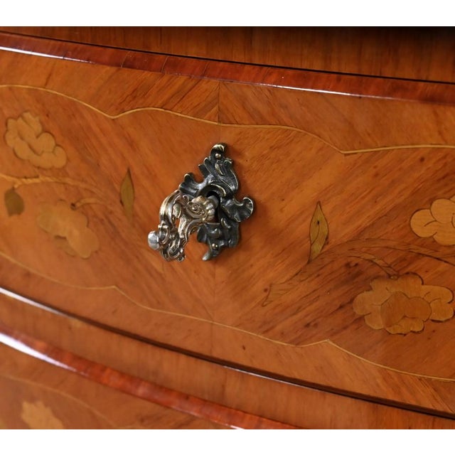 Louis XV Style Marquetry Commode, Late 20th Century For Sale - Image 10 of 18