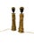 1900 - 1909 1900s Art Nouveau Bronze Table Lamps - a Pair For Sale - Image 5 of 10
