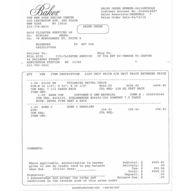 Tuileries Swivel Chair by Jacques Garcia for Baker Furniture For Sale - Image 6 of 7