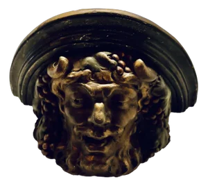 19th Century Devil Gargoyle Bracket