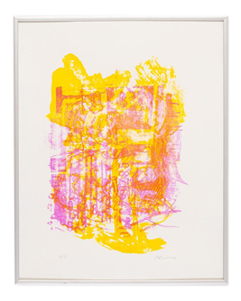 Detlef Hagenbäumer, Trojan Heroes, Lithograph