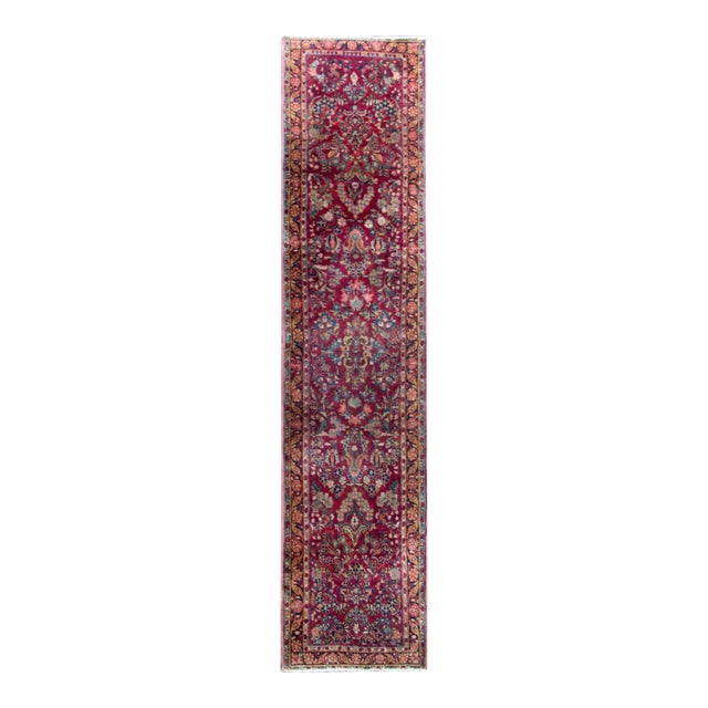 Early 20th Century Persian Sarouk Runner For Sale
