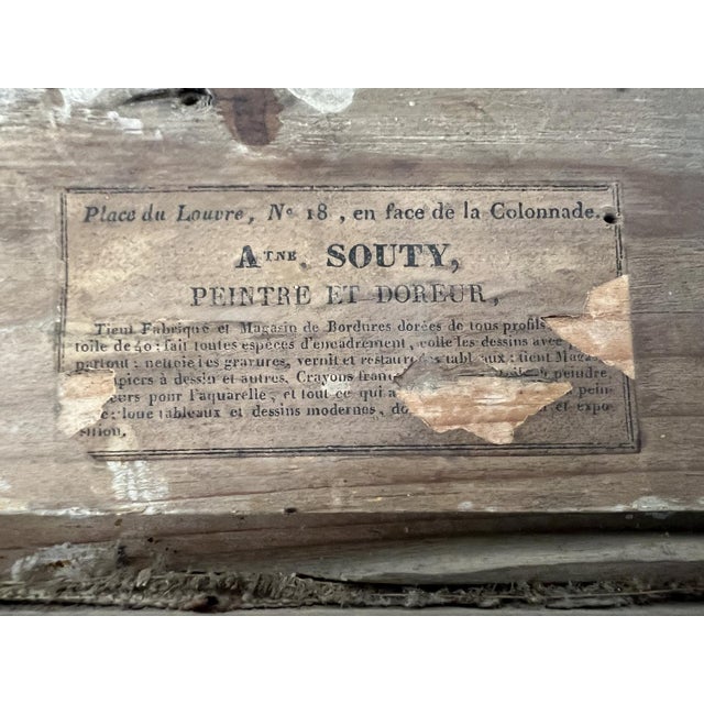 Captain's Wife Portrait, 1800s, Oil on Canvas For Sale - Image 12 of 14