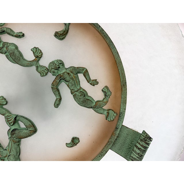 Model 401 1252 Ceiling Lamp from Bjerkås Armatur, 1943, in Very Good conditions. Designed 1920 to 1949 This piece has an...
