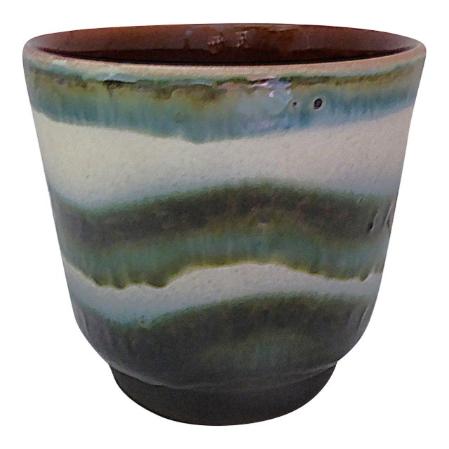 Vintage Pottery Cachepot Made for Raymor 1960s For Sale