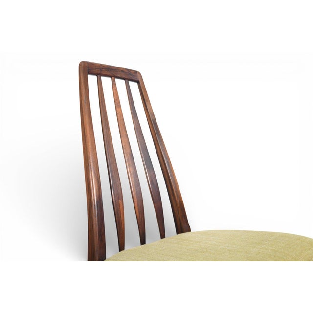 Mid 20th Century Set of Six Nils Koefoed "Eva" Highback Dining Chairs in Rosewood For Sale - Image 16 of 18