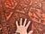 Antique Rust Herati Hand-Knotted Wool Rug - 5'3" X 3'8" For Sale - Image 9 of 12