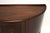 Brown Antique Edwardian Bow Front Cabinet, 1900 For Sale - Image 8 of 10