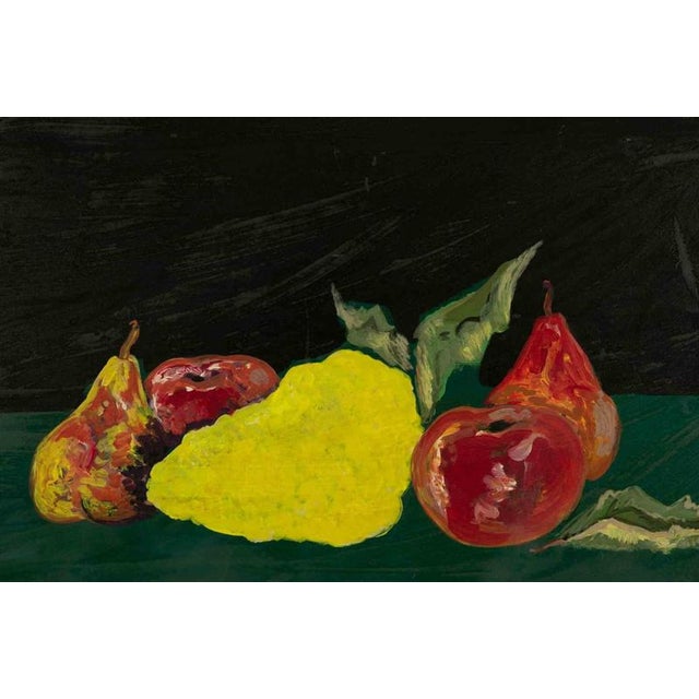 Contemporary Gianpaolo Berto, Fruits, 1967, Oil Painting, Framed For Sale - Image 3 of 5