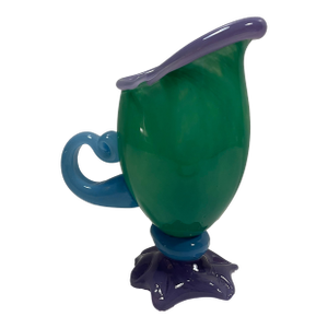 1990s Art Glass Pitcher by Arien