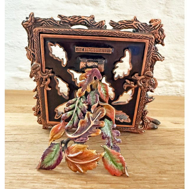 Jay Strongwater Bejeweled & Enameled Picture Frame With Swarovski Crystals For Sale - Image 11 of 11