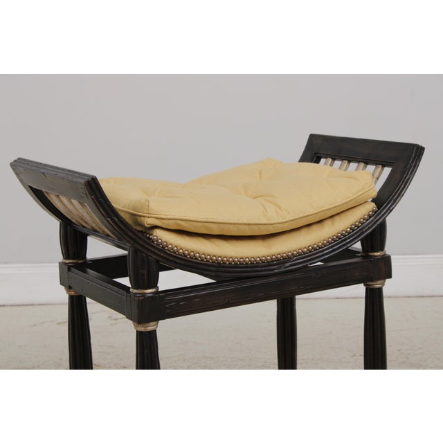 Pair Ferguson Copeland Italian Style Benches or Stools For Sale In Philadelphia - Image 6 of 16