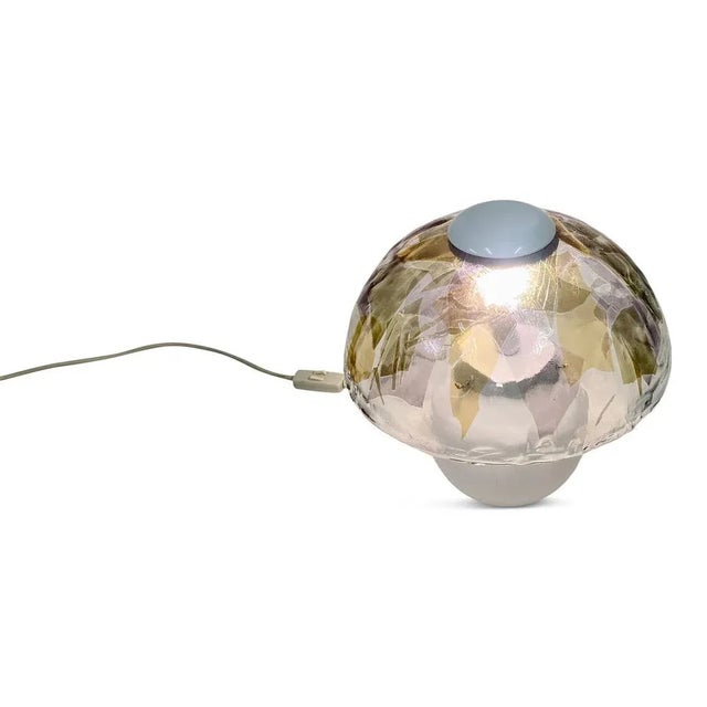 Italian Murano Glass Table Lamp from La Murrina, 1970s For Sale - Image 13 of 14