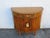 French Bombay Demilune Inlay Cameo Commode Small Buffet Server 6378 For Sale - Image 10 of 17