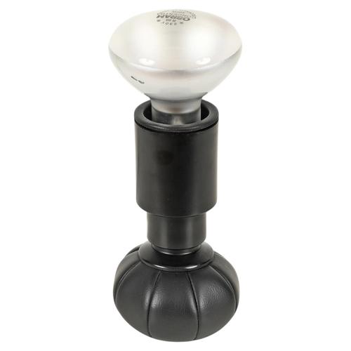 Model 600/C Black Leather Table Lamp by Gino Sarfatti for Arteluce, Italy, 1966 For Sale - Image 13 of 13