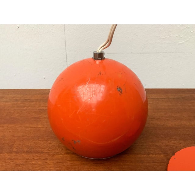 Vintage Italian Space Age Magnetic Table Lamp For Sale - Image 16 of 18