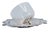 Silver Butter Dish in Cut Silver and Lid with Cut Glass Knob For Sale - Image 8 of 8