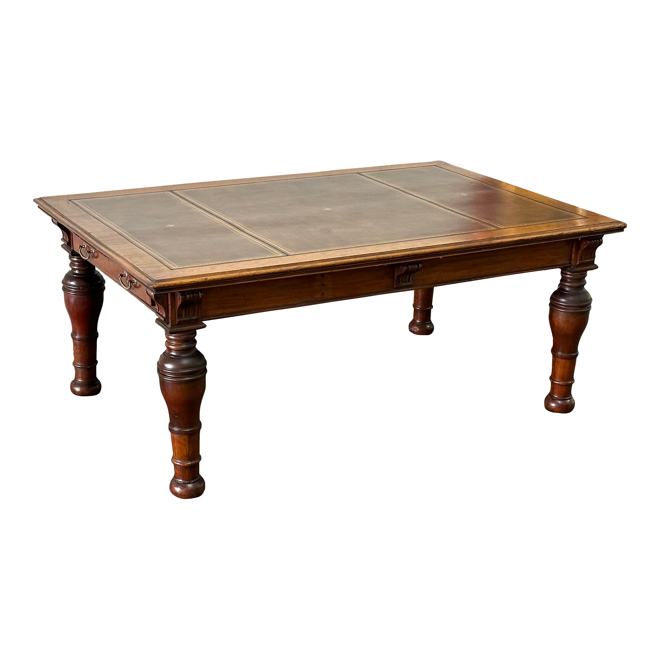Antique Partners Mahogany Desk C.1850s - image 0