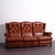 Brown Italian Three-Seater Leather Sofa, 1970s For Sale - Image 8 of 18