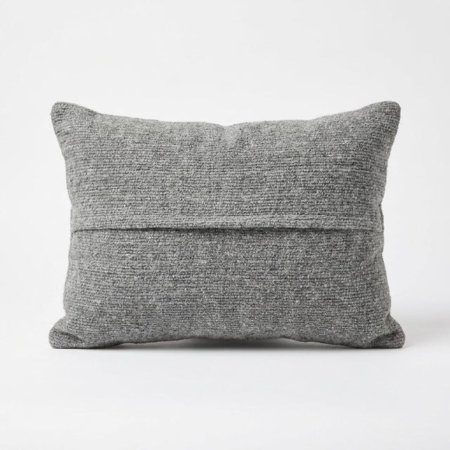 Turkish Lumbar Rug Pillow Cover 16'' X 24'' For Sale - Image 4 of 4
