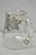 Metal Vintage Art Nouveau Floral Sterling Silver Overlay Crystal Glass Water Pitcher For Sale - Image 7 of 11