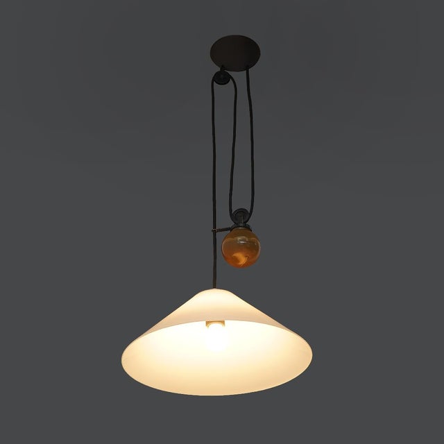 Aggregato Up and Down Chandelier by Enzo Mari for Artemide, 1970s For Sale - Image 14 of 16