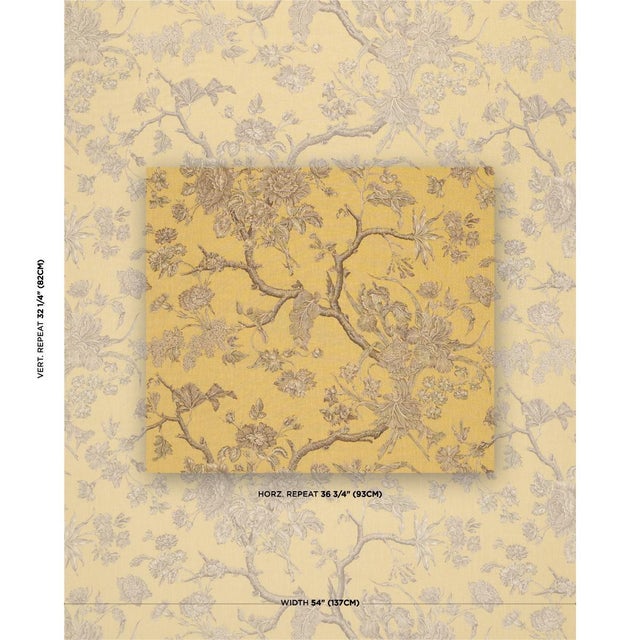 Drawn from an archival document, Inverness Garden is a romantic large-scale floral printed on linen. Brimming with...