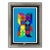 Mid 20th Century Vasarely Collage, Victor Vasarely For Sale