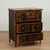 English Antique English Bamboo Leather Top Faux Book Chest of Drawers For Sale - Image 3 of 18