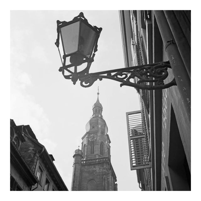 Belfry Heiliggeistkirche Church Heidelberg, Germany 1936, Printed 2021 For Sale