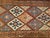 Antique Persian Varamin Kilim Runner, Handwoven Wool, Caucasian Geometric Pattern, 3x12 For Sale - Image 15 of 17