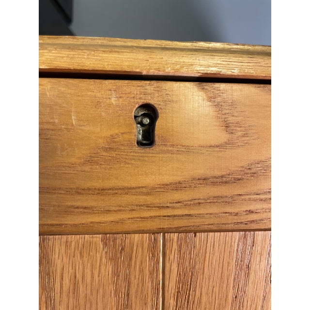 1970s Mogens Kosh Danish Oak Cabinet, Attributed For Sale - Image 13 of 13