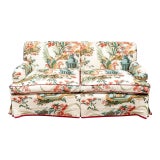 Brunschwig and Fils "Le Lac" Loveseat For Sale